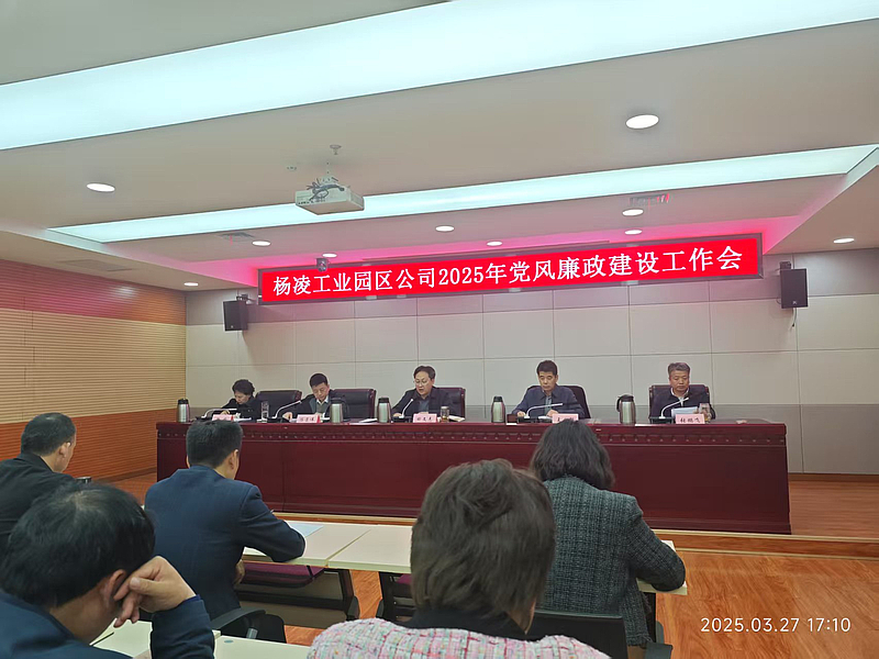 工业园区公司召开2025年度党风廉政建设工作会议